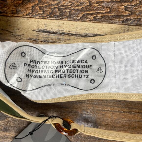 Grimfrost Women's Small Green String Bikini Bottoms - Picture 12 of 13